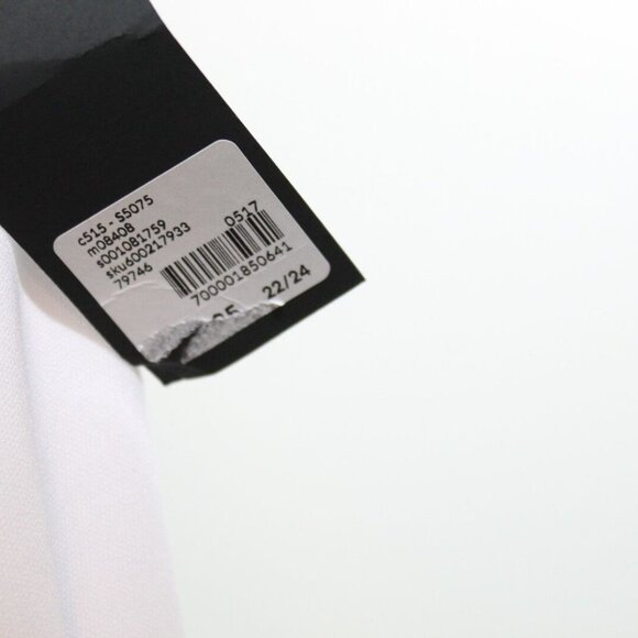 NWT Glamour Lane Bryant Pleated Floral Midi Skirt White Plus Size 22/24 H13577 - Picture 11 of 11
